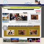 نمونه پیشنهادی وب سایت شهرداری سهند تبریز